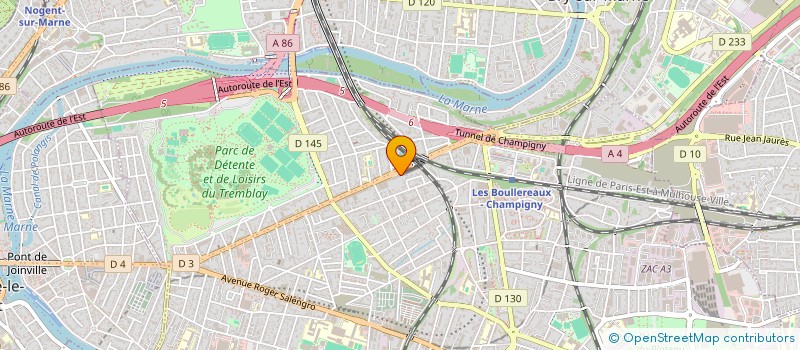 localisation de l'entreprise DEVSOURCE  CHAMPIGNY-SUR-MARNE