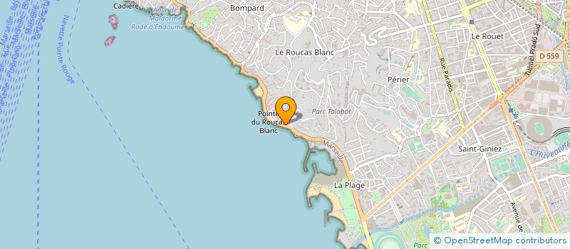 localisation de l'entreprise DEVTECH à MARSEILLE 7