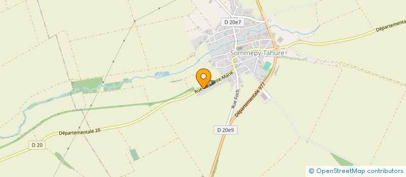 localisation de l'entreprise DEVTECH INDUSTRIE & CONSEIL  SOMMEPY-TAHURE