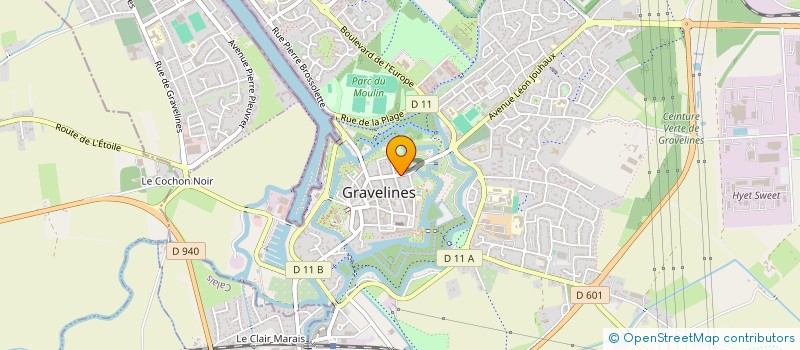 localisation de l'entreprise DEVULDER à GRAVELINES