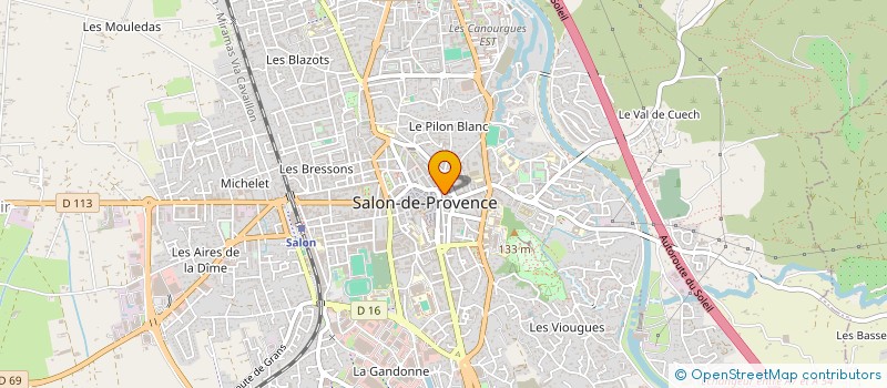 localisation de l'entreprise DEVYLDER à SALON-DE-PROVENCE