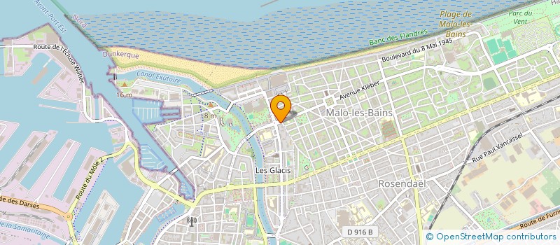 localisation de l'entreprise DEVYNCK à DUNKERQUE