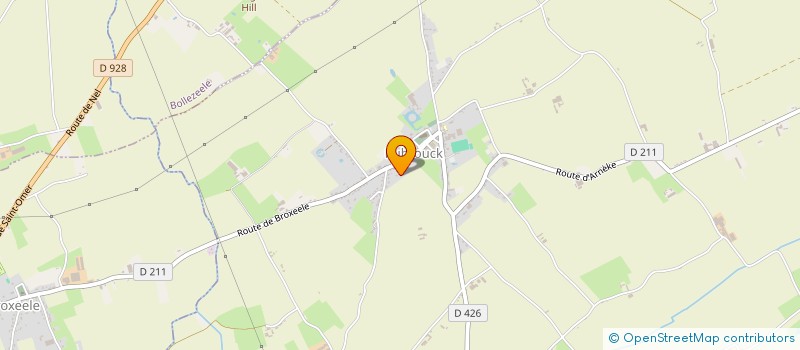 localisation de l'entreprise DEWAELE  RUBROUCK