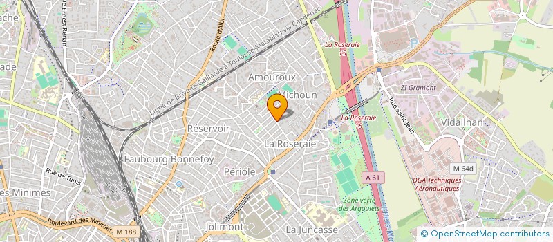 localisation de l'entreprise DEWASS à TOULOUSE