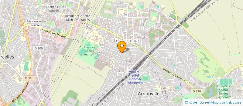 localisation de l'entreprise DEWEICH CLOTHING  VILLIERS-LE-BEL