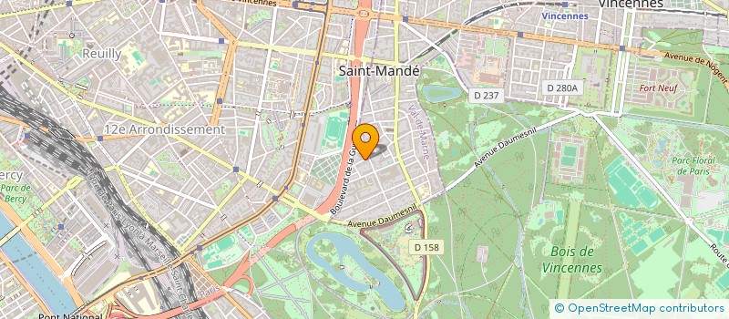 localisation de l'entreprise DEWENSON PARTNERS à SAINT-MANDE