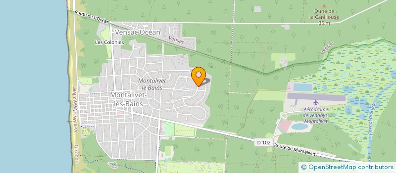 localisation de l'entreprise DEWI  VENDAYS-MONTALIVET