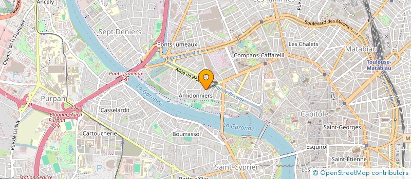 localisation de l'entreprise DEWOITINE à TOULOUSE