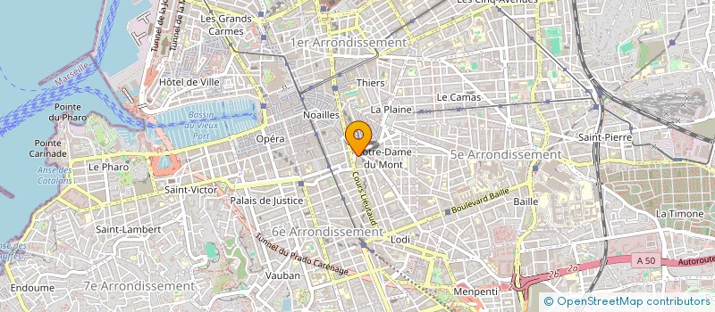 localisation de l'entreprise DEWRANA DEF - LE TEMPS DES DAFS  MARSEILLE