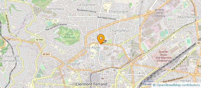localisation de l'entreprise DEXADE à BESANCON
