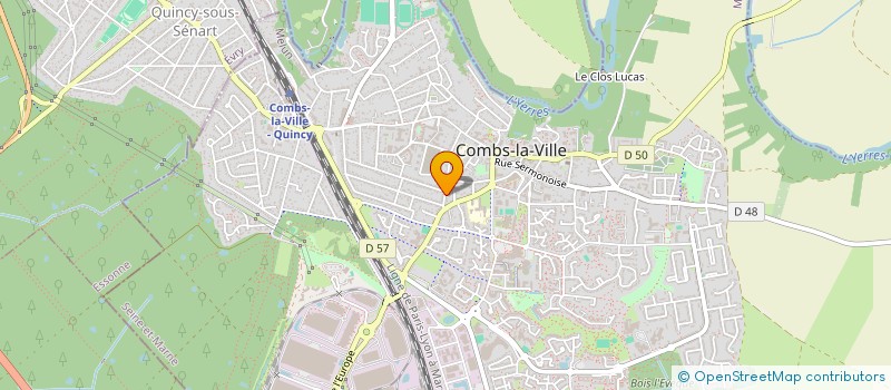 localisation de l'entreprise DEXAT  COMBS-LA-VILLE