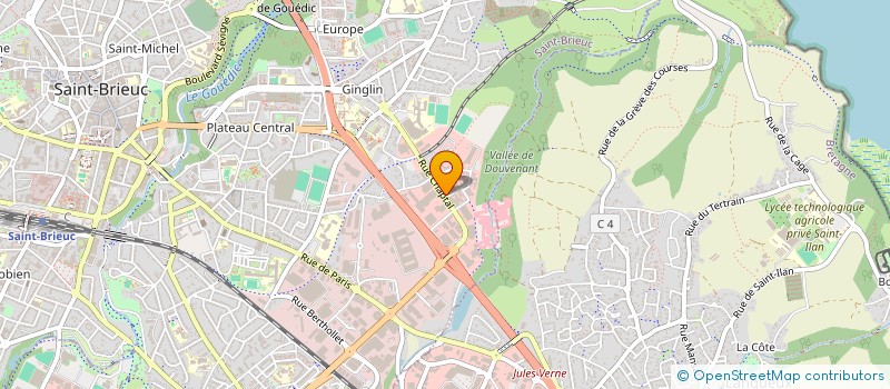 localisation de l'entreprise DEXEL FINANCE à SAINT-BRIEUC