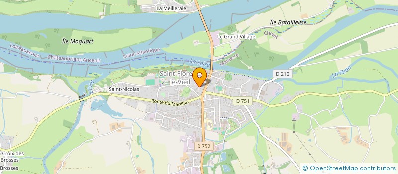 localisation de l'entreprise DEXFLY  MAUGES-SUR-LOIRE