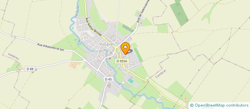 localisation de l'entreprise DEXI SAS  HASPRES