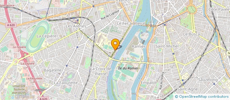 localisation de l'entreprise DEXIA EXOTICS SARL à TOULOUSE