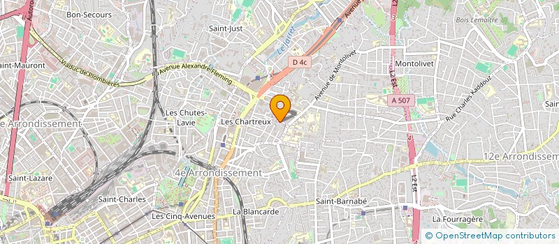 localisation de l'entreprise DEXIMO à MARSEILLE