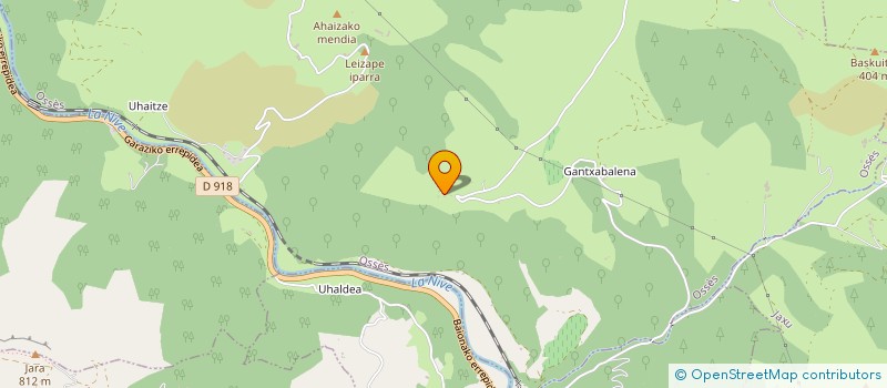 localisation de l'entreprise DEXM  OSSES