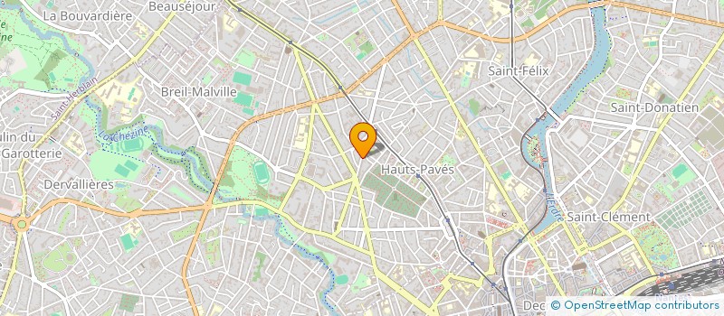 localisation de l'entreprise DEXMIER-BAUDRY à NANTES