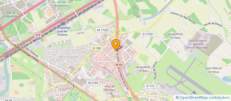 localisation de l'entreprise DEXT MONTPELLIER  MAUGUIO