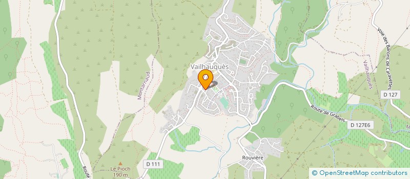 localisation de l'entreprise DEXTER  VAILHAUQUES