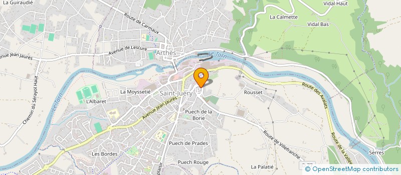 localisation de l'entreprise DEXTER GALVIN  SAINT-JUERY