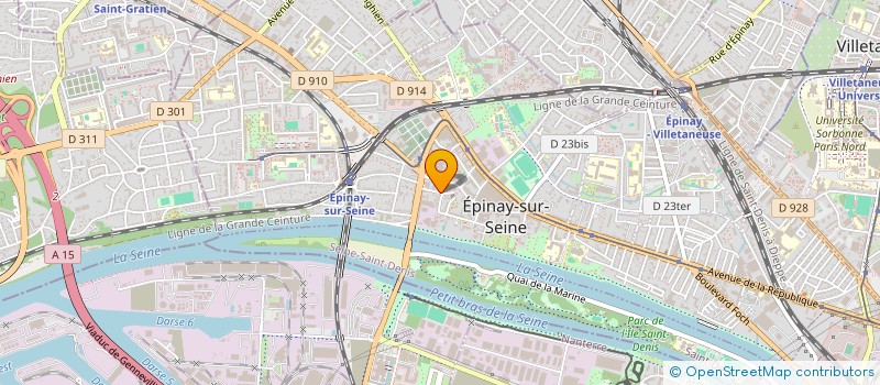 localisation de l'entreprise DEXTRA MATERIAUX à EPINAY-SUR-SEINE