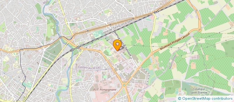 localisation de l'entreprise DEXTRAN METROLOGIE SARL à CASTELNAU-LE-LEZ