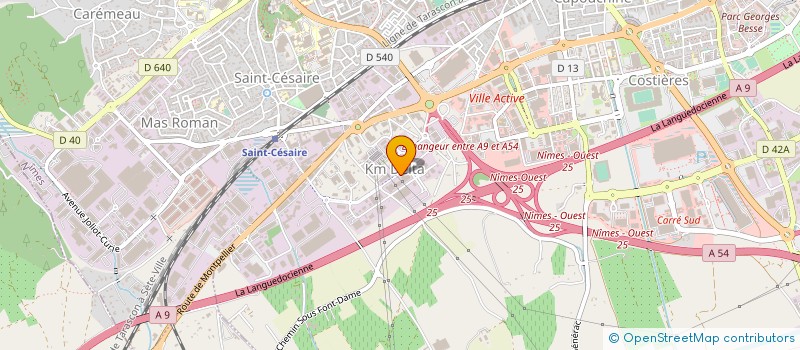 localisation de l'entreprise DEXTRE à NIMES