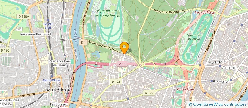 localisation de l'entreprise DEXTRIA à BOULOGNE-BILLANCOURT