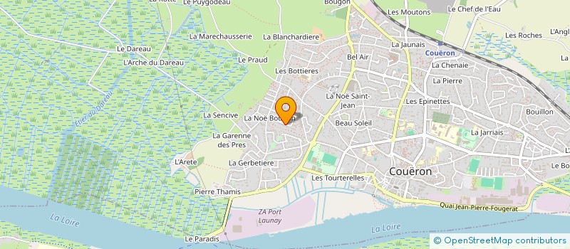 localisation de l'entreprise DEXXTER à COUERON