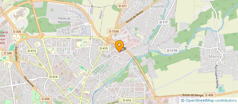 localisation de l'entreprise DEXYBAT à MELUN