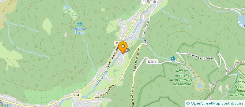 localisation de l'entreprise DEYBACH SARL  LA BRESSE