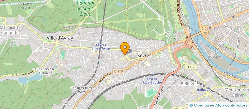 localisation de l'entreprise DEYLLA SAS à SEVRES
