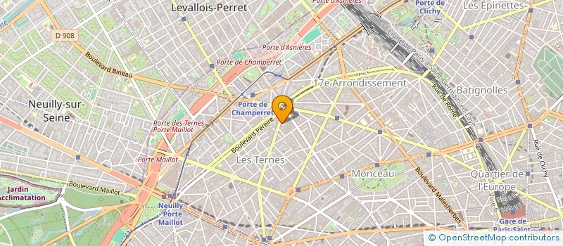localisation de l'entreprise DEYLON SARL  PARIS