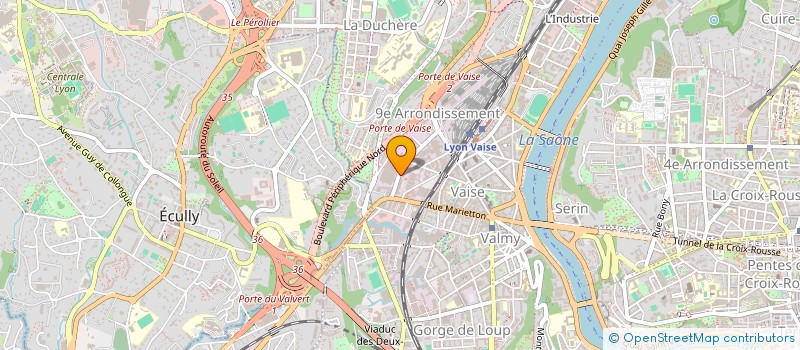 localisation de l'entreprise DEYO  LYON