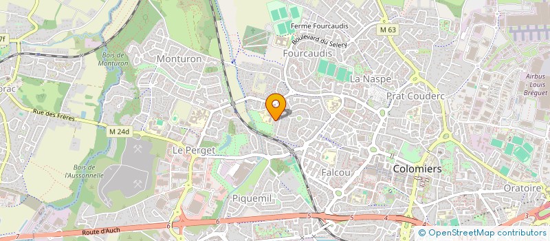 localisation de l'entreprise DEZ FAMILY SOCIETE CIVILE à COLOMIERS