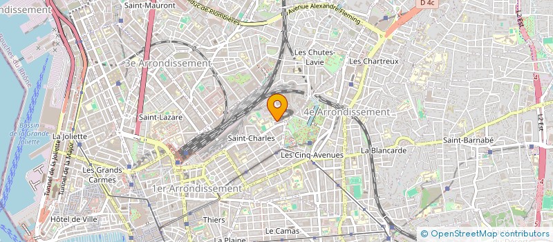 localisation de l'entreprise DEZ IMMOBILIERE à MARSEILLE