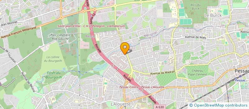 localisation de l'entreprise DEZAFIT IMMO  PESSAC