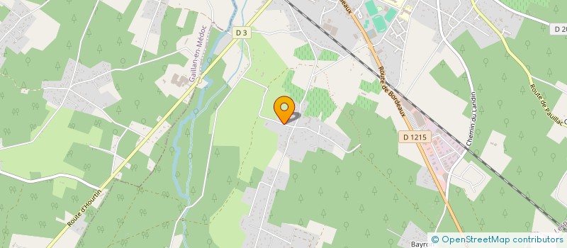 localisation de l'entreprise DEZAUZIER  LESPARRE-MEDOC