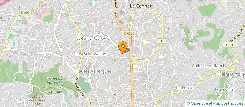 localisation de l'entreprise DEZENFANTS à LE CANNET