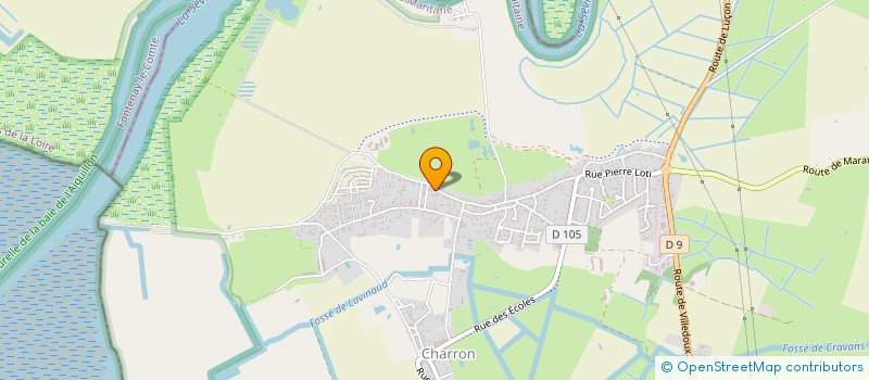 localisation de l'entreprise DEZINGUE  CHARRON