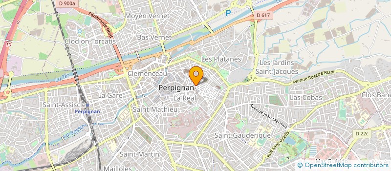 localisation de l'entreprise DEZIR ET DEZAR  PERPIGNAN