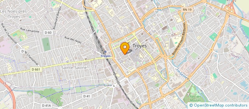 localisation de l'entreprise DEZOBRY-VECTEN à TROYES