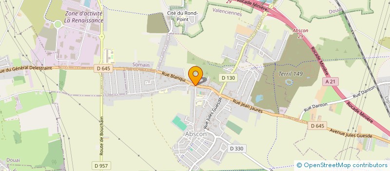 localisation de l'entreprise DEZODT  ABSCON