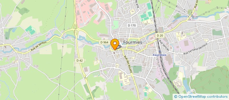 localisation de l'entreprise DEZWEEMER à FOURMIES