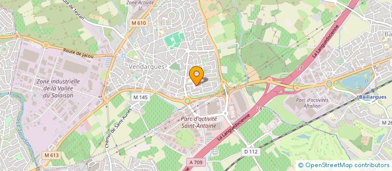 localisation de l'entreprise DEZZANI-PRIME à VENDARGUES