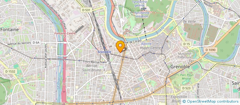 localisation de l'entreprise DF AVENIR à GRENOBLE