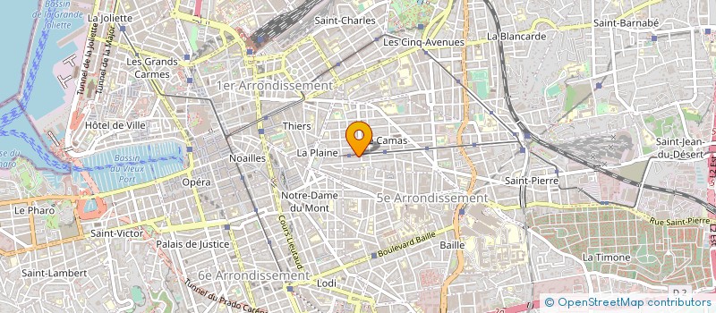 localisation de l'entreprise DF CICERO SANDRINE POMONTI PATRICK à MARSEILLE
