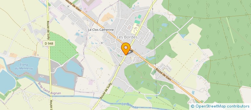 localisation de l'entreprise DF & CO à BOUZY-LA-FORET