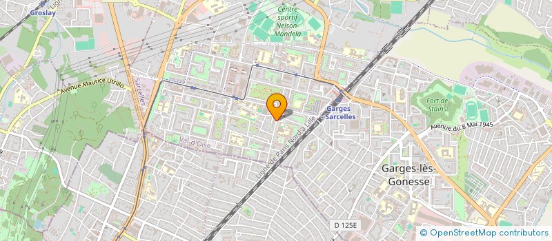 localisation de l'entreprise DF COMMUNITY  SARCELLES